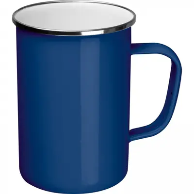 Kubek metalowy emaliowany 550 ml GENE