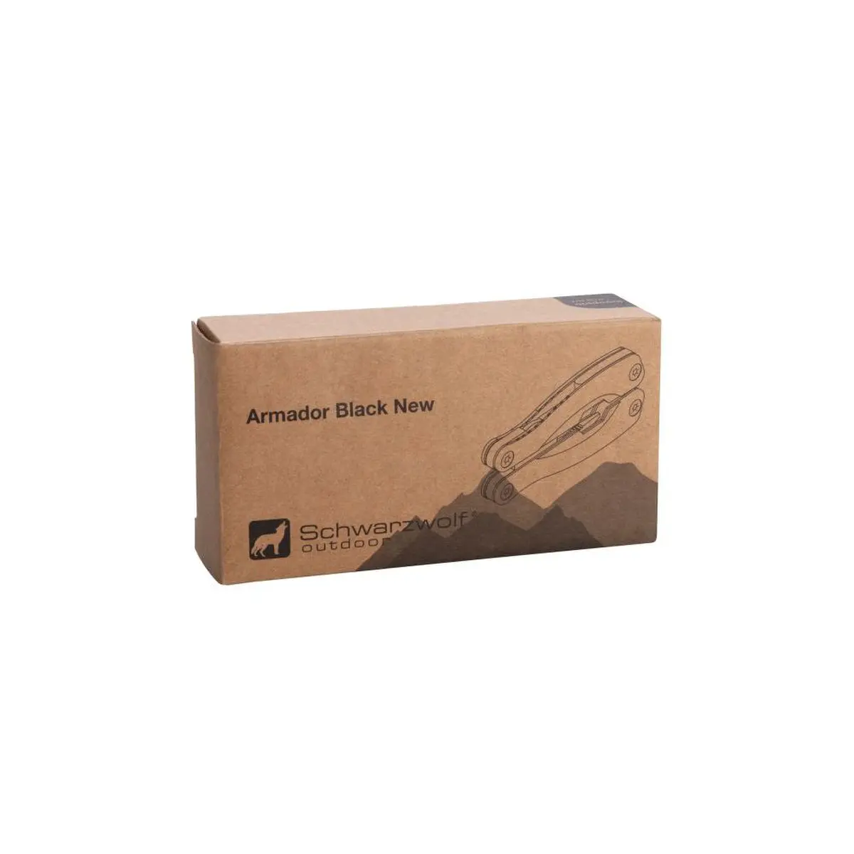 Narzędzie wielofunkcyjne ARMADOR NEW Black Schwarzwolf