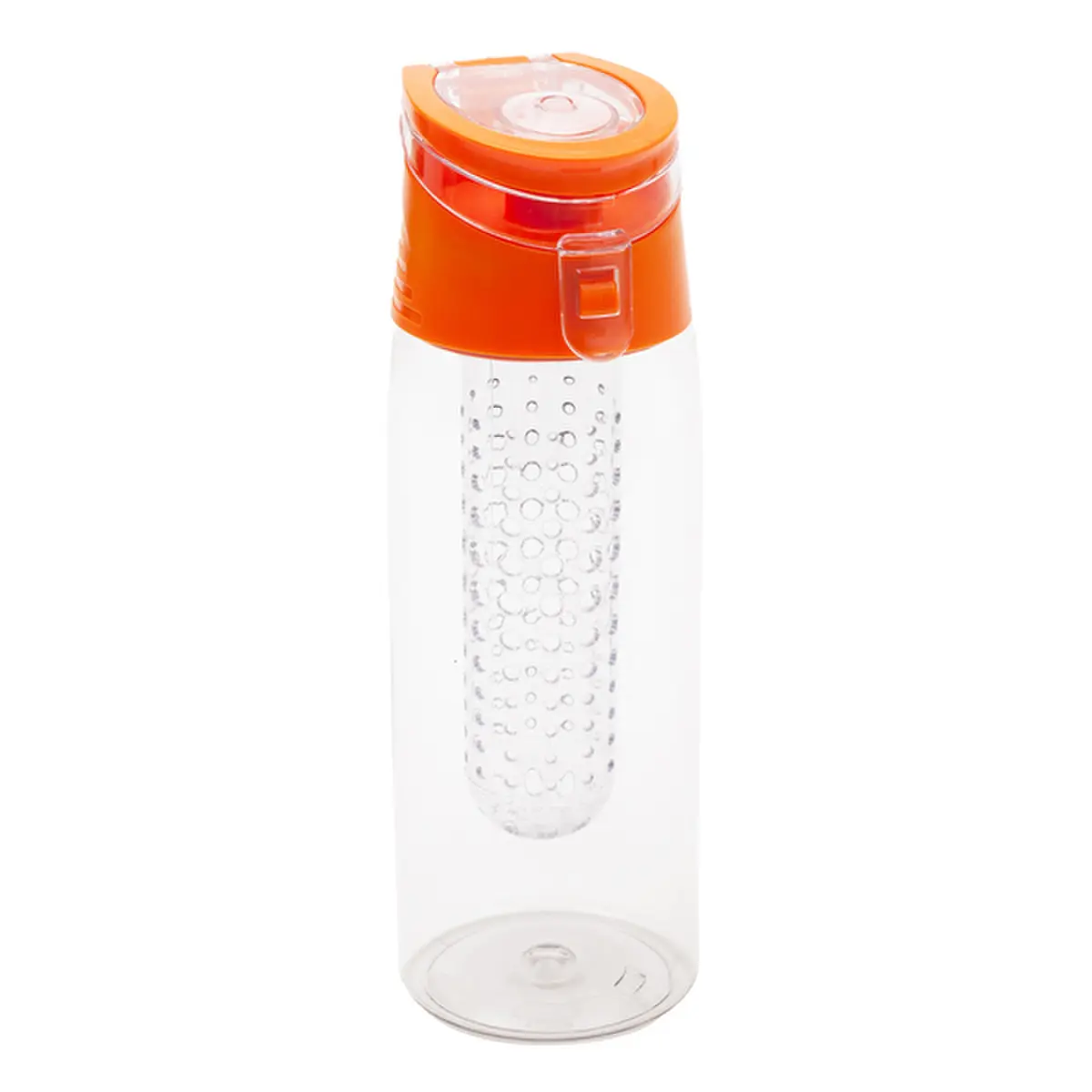 Bidon Frutello 700 ml, biały/transparentny