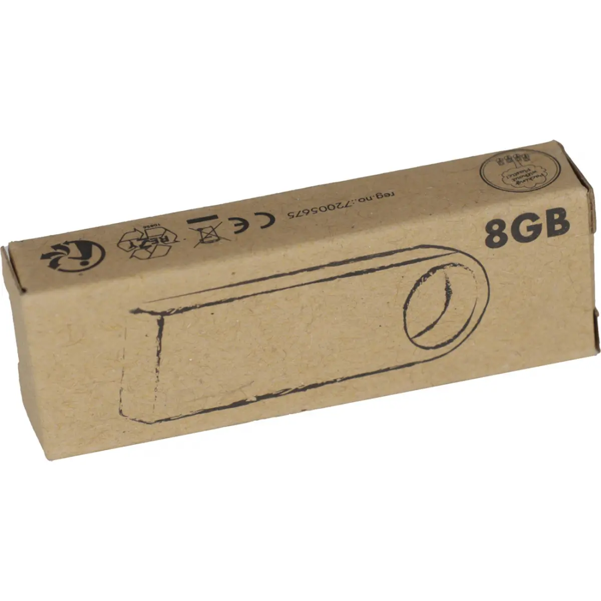 Pendrive metalowy 8GB 2.0 EDYTA