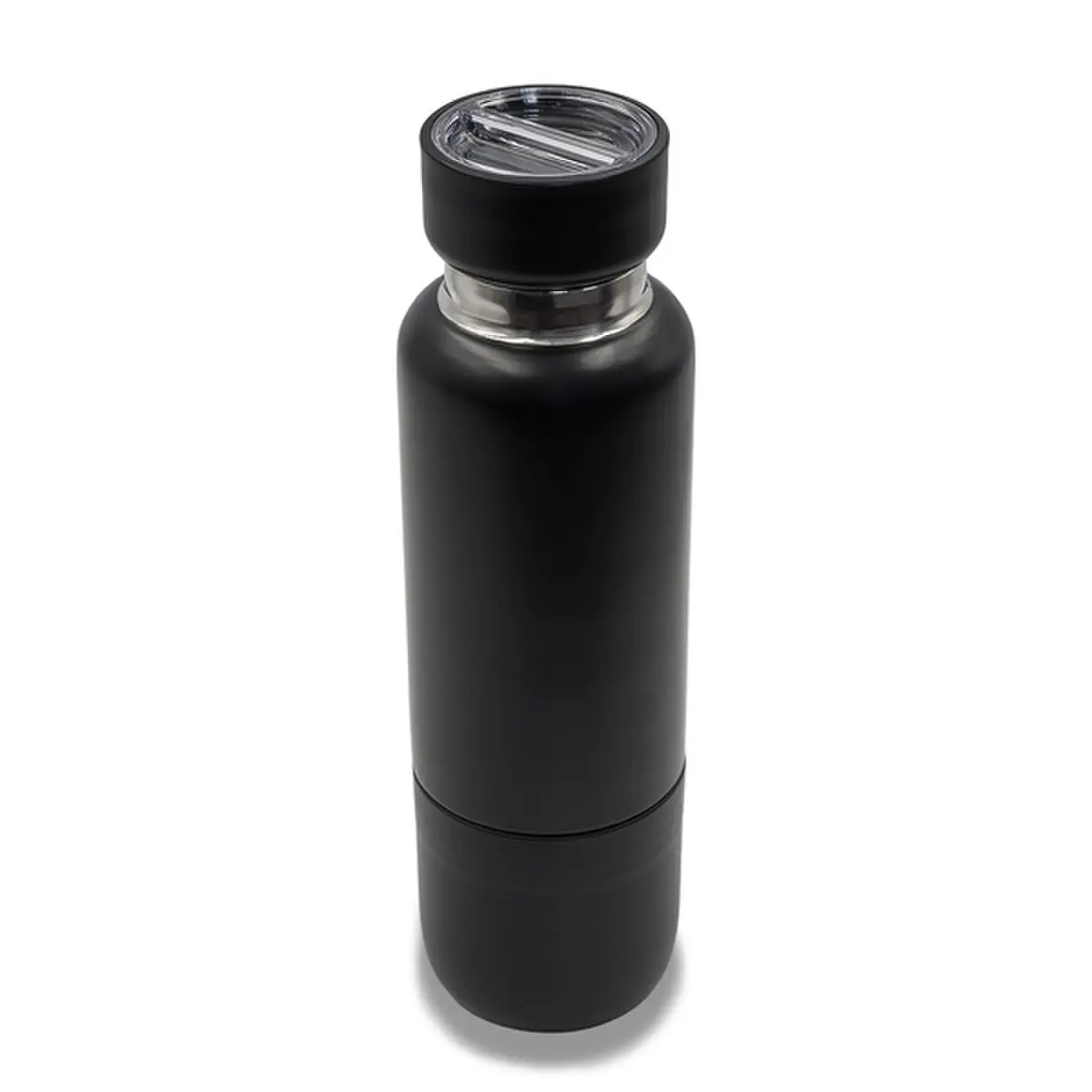 Wielofunkcyjna butelka termiczna Multina 500 ml, czarny
