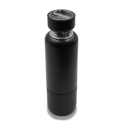 Wielofunkcyjna butelka termiczna Multina 500 ml, czarny