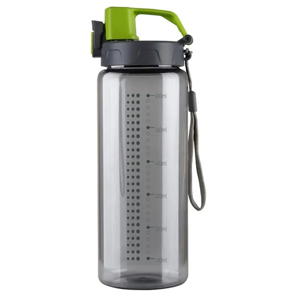 Bidon Feelsogood 700 ml, czarny/szary