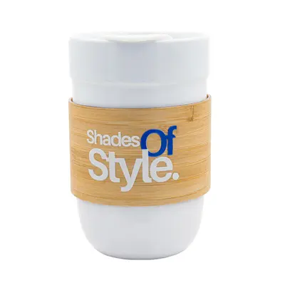 Kubek ceramiczny Skive 500 ml, biały