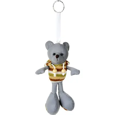 Brelok Teddy, szary