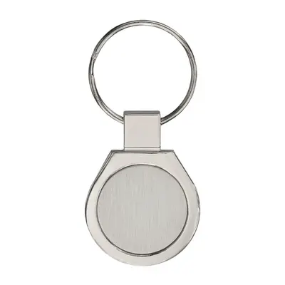 Brelok metalowy Metal Promo, srebrny