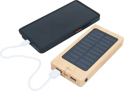 Power bank 8000 mAh solarny VALENTINA