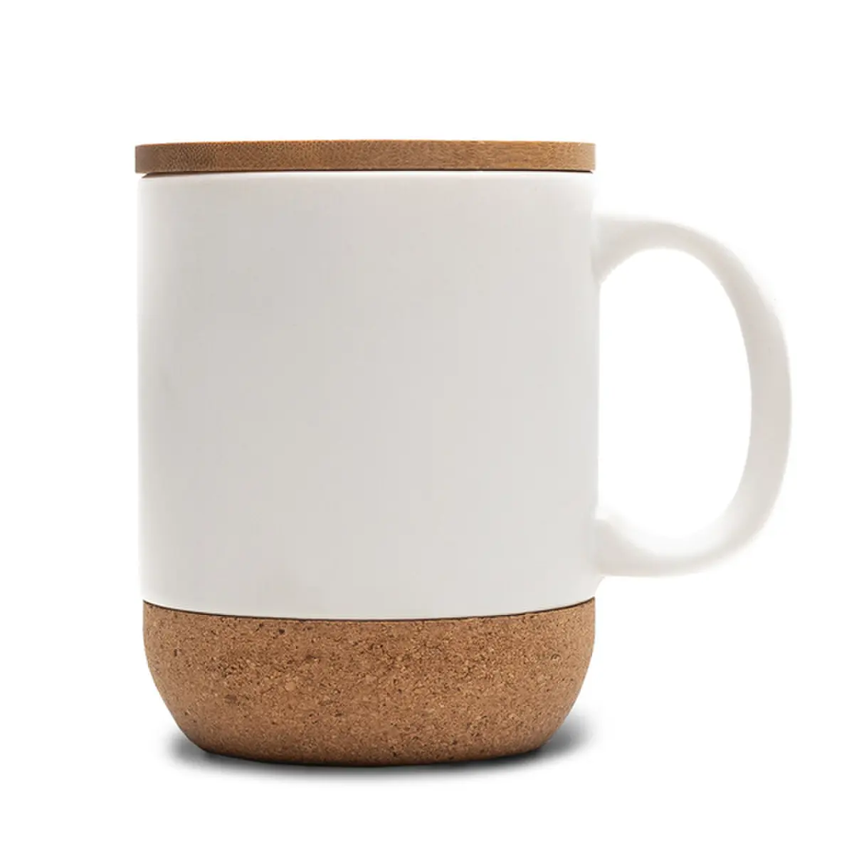 Kubek ceramiczny z bambusową przykrywką Giulia