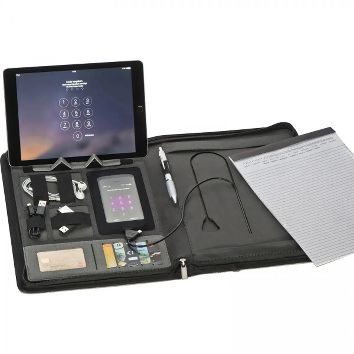Folder A4 z power bankiem 5000 mAh JOCELYN