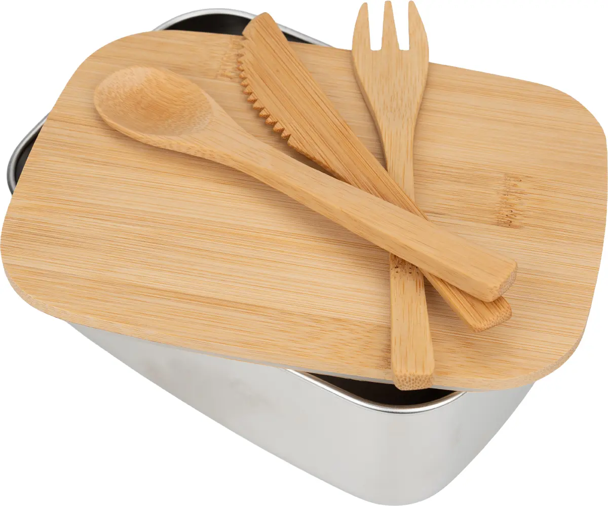 Lunch box ze sztućcami 950 ml JULIANA