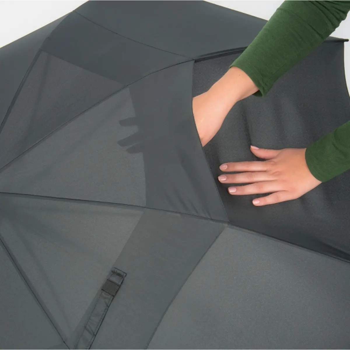 Parasol automatyczny XXL do gry w golfa ø132 cm HENNING