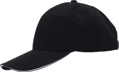 Czapka z daszkiem bawełniana 6 paneli, 260 g/m² CURTIS