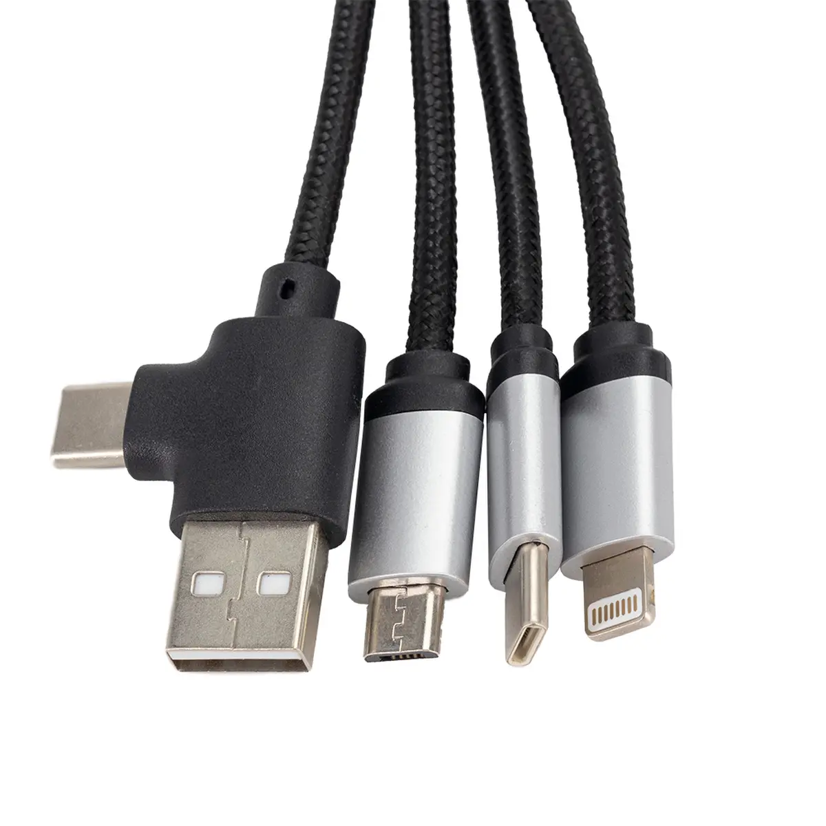Kabel do ładowania 3w1 z podświetlanym logo