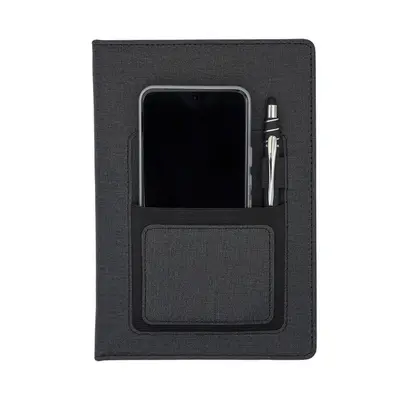 Notes z kieszonką na telefon Irun