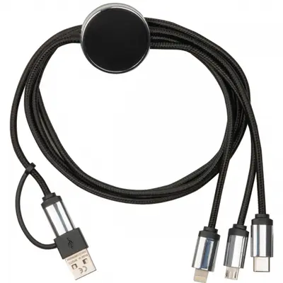 Kabel do ładowania 4w1, podświetlany INGE