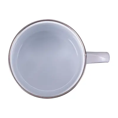 Kubek emaliowany z powłoką sublimacyjną Odis 500 ml, biały