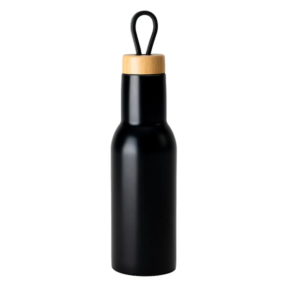 Butelka termiczna Lome 400 ml, czarny