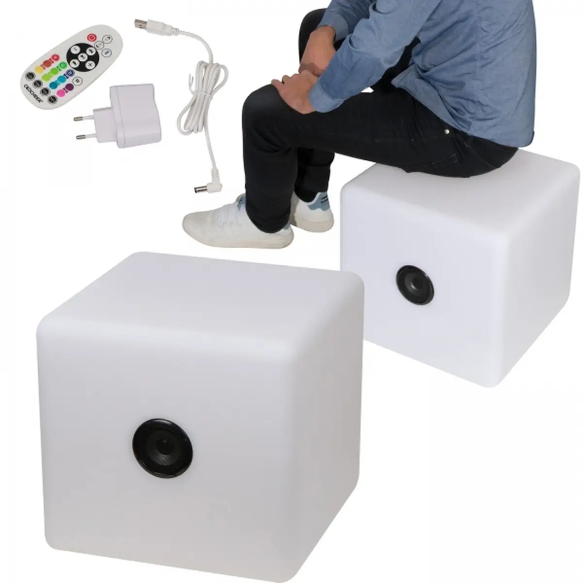 Głośnik bluetooth świecący XXL DONATO