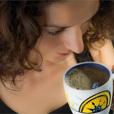 Kubek ceramiczny z łyżeczką 250 ml ARMANDO