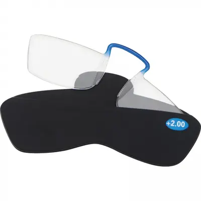 Okulary +2.00 z etui do smartfona CESARE