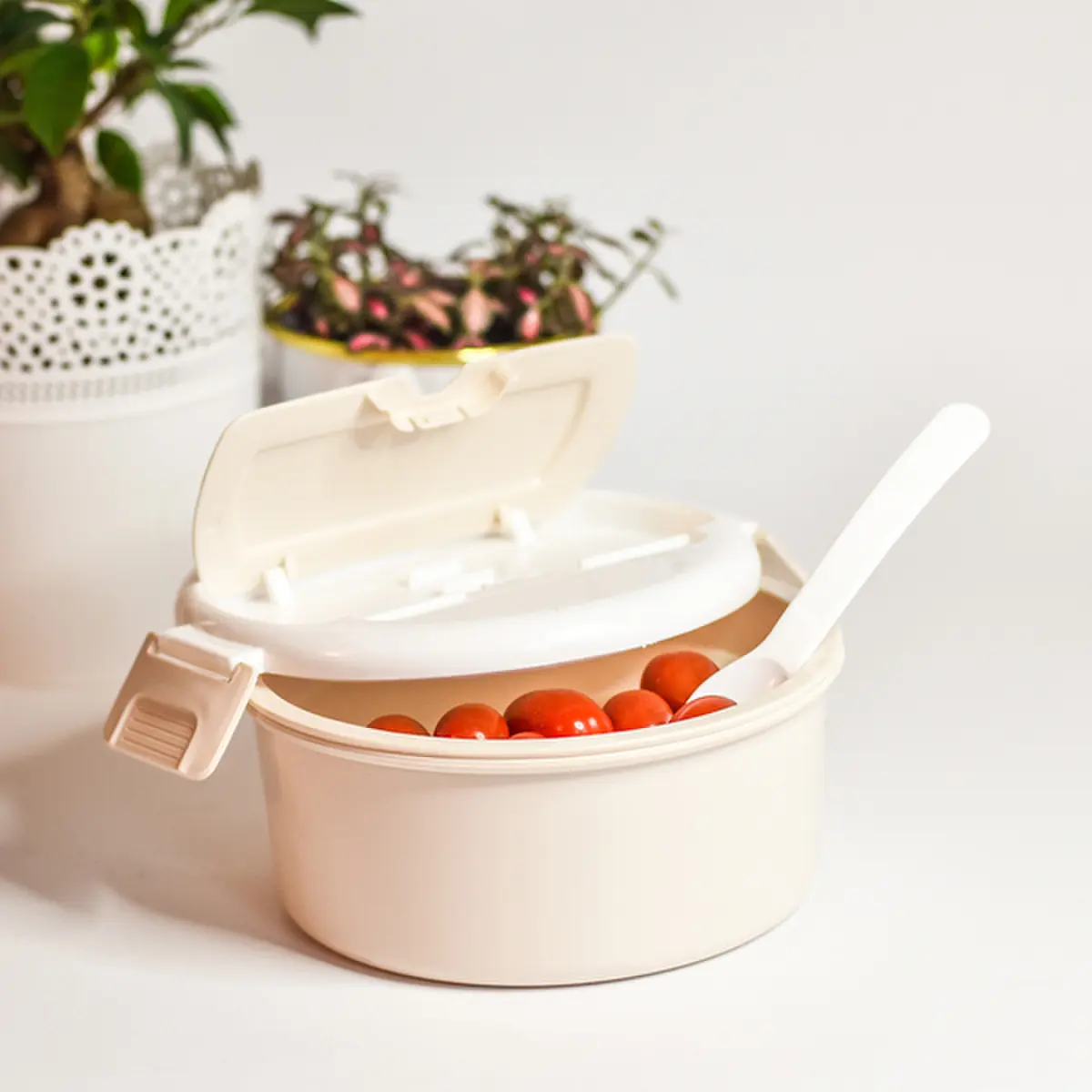 Pojemnik na lunch Tastyway 1000 ml, beżowy