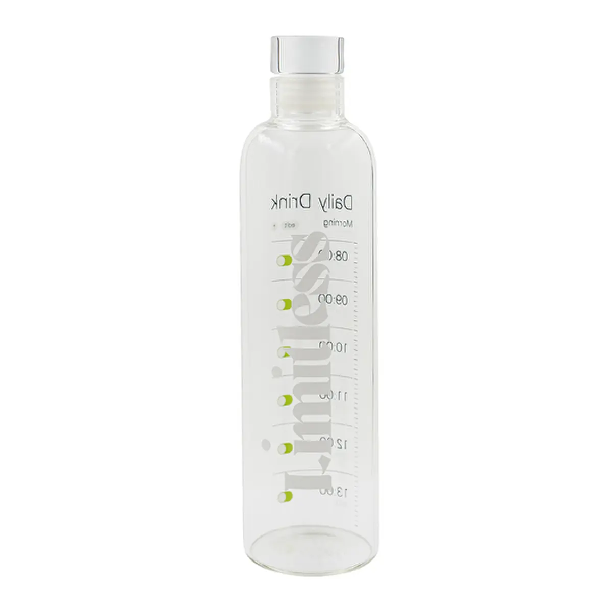 Butelka ze szkła borokrzemowego Wimbledon 550 ml, transparentny