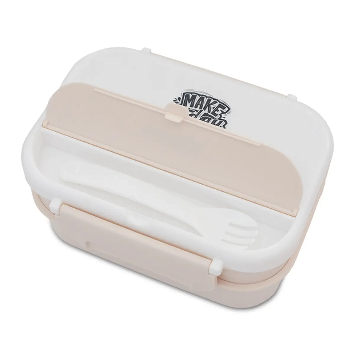 Pojemnik na lunch Healthyway 1200 ml, beżowy