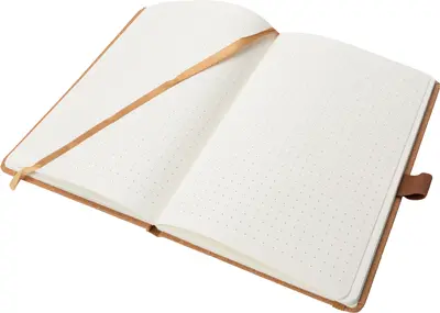 Notatnik A5 w kropki z papieru z recyklingu AGNESE