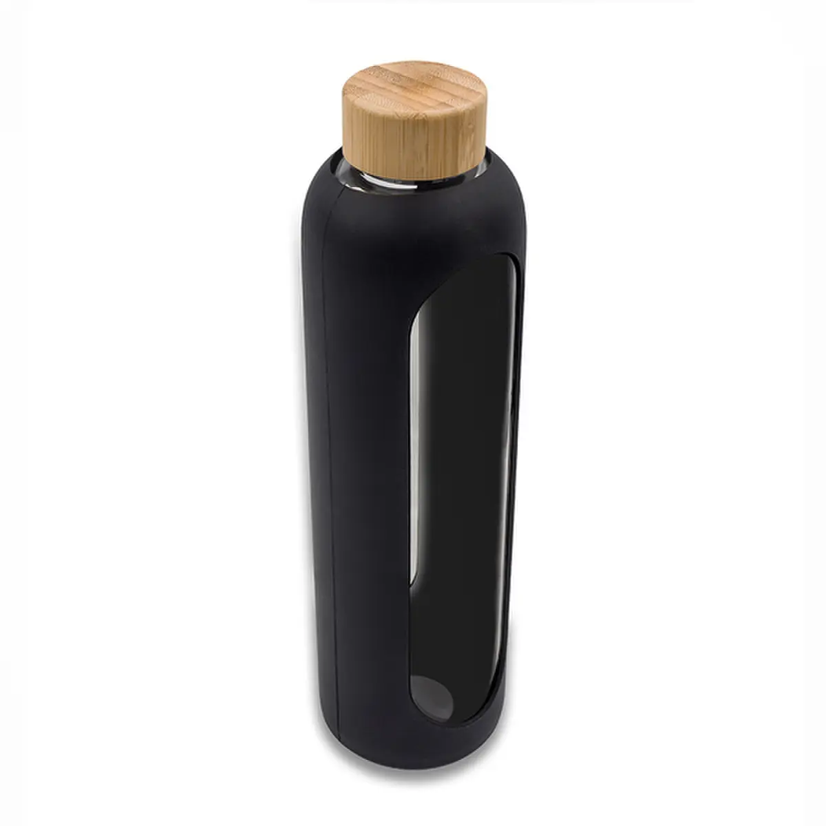 Butelka ze szkła borokrzemowego Richmond 1100 ml, czarny