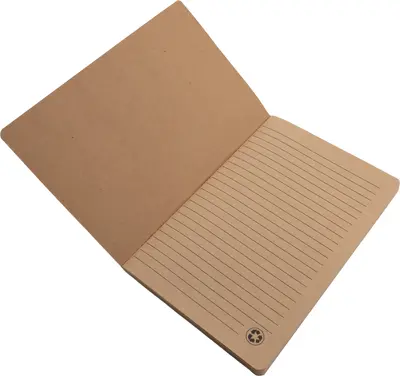 Notatnik A5 w linie z papieru z recyklingu BENEDETTO