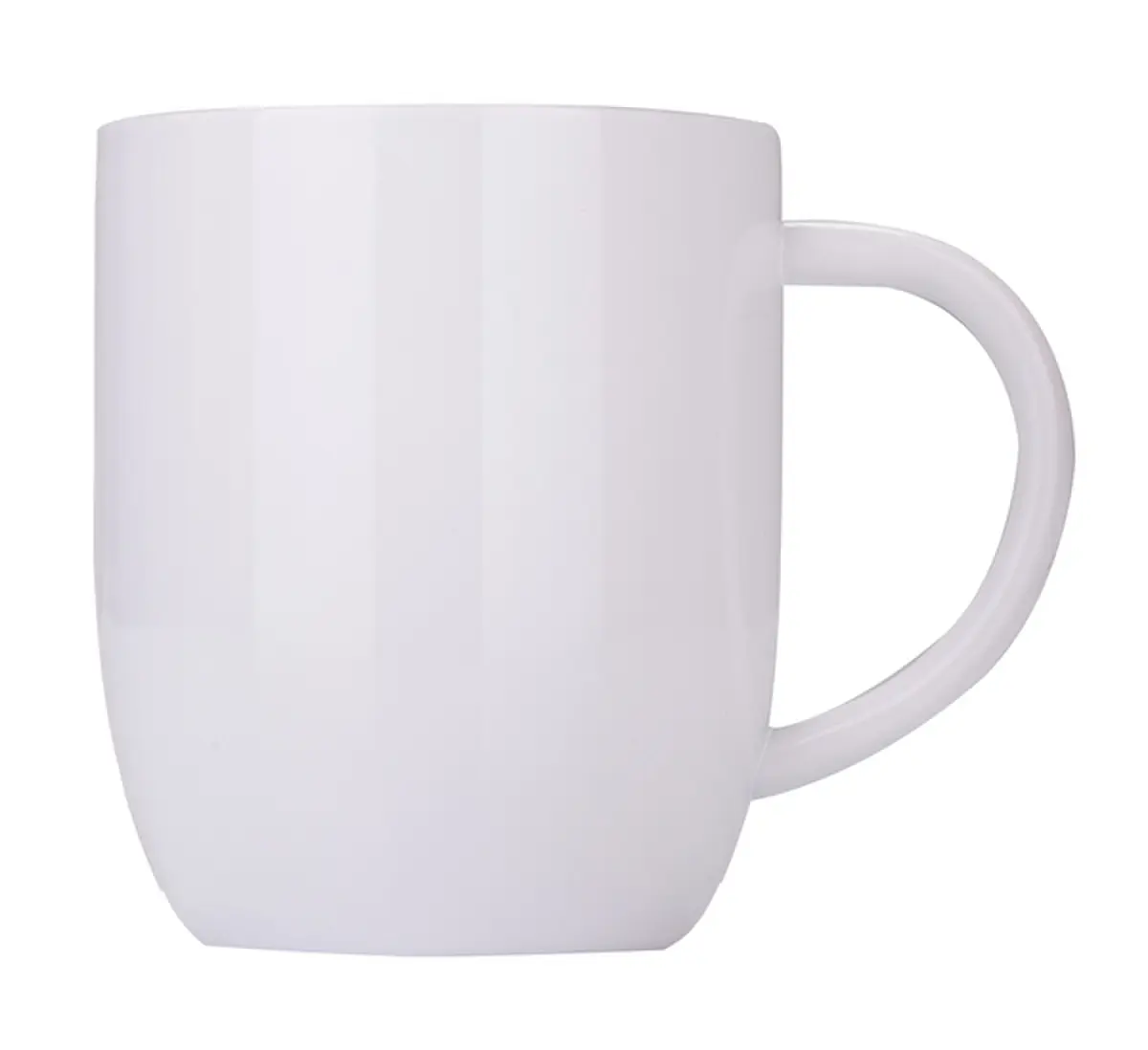 Kubek stalowy Day Alis z powłoką sublimacyjną 350 ml, biały