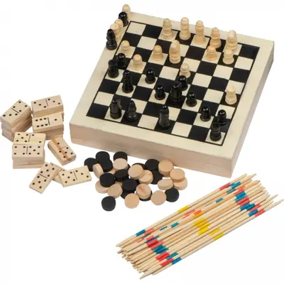 Gry szachy, warcaby, mikado, domino WINIFRED