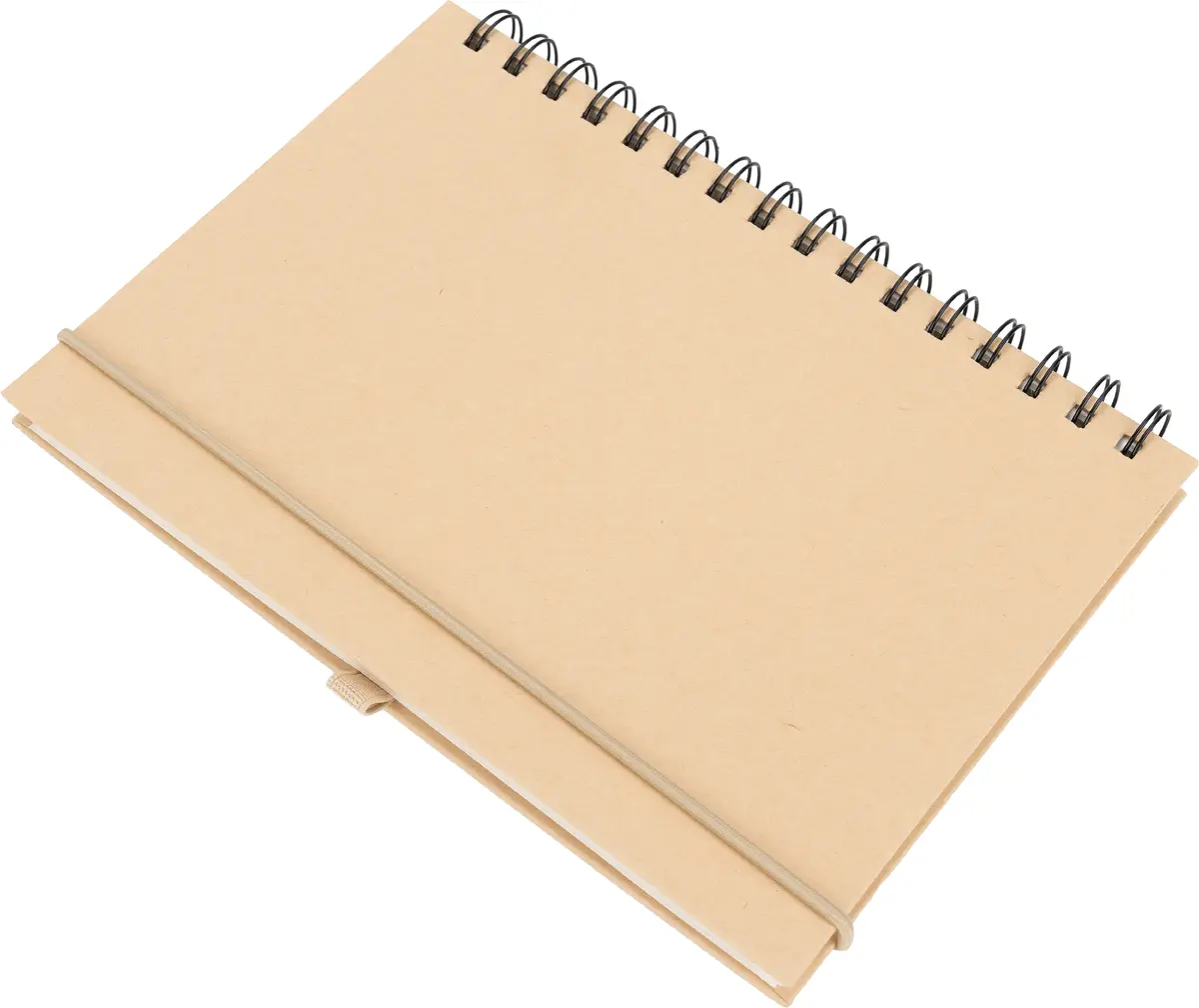 Notatnik A5 w linie z papieru z recyklingu ALINA