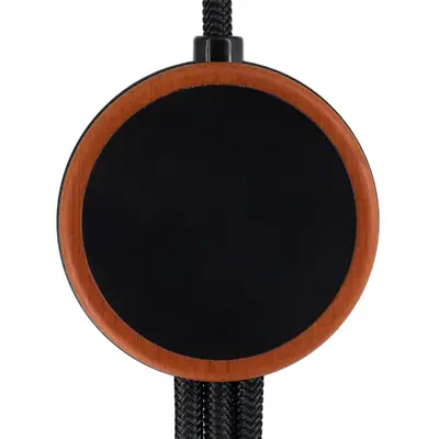 Kabel 3w1 z podświetlanym logo w drewnianej obudowie - LH-ZM04