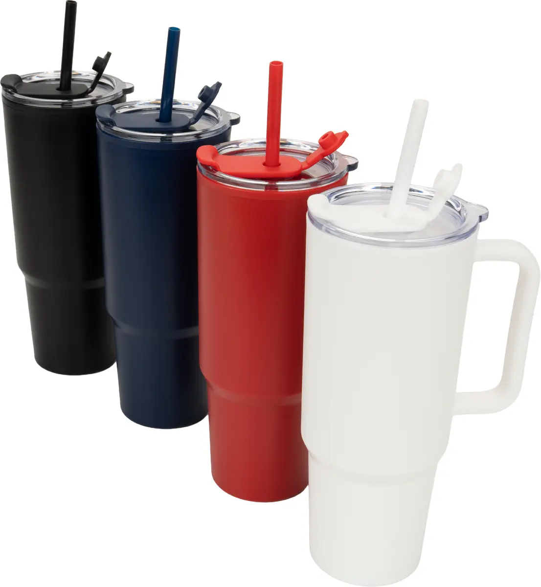 Kubek ze słomką XXL 1200 ml TEODORA