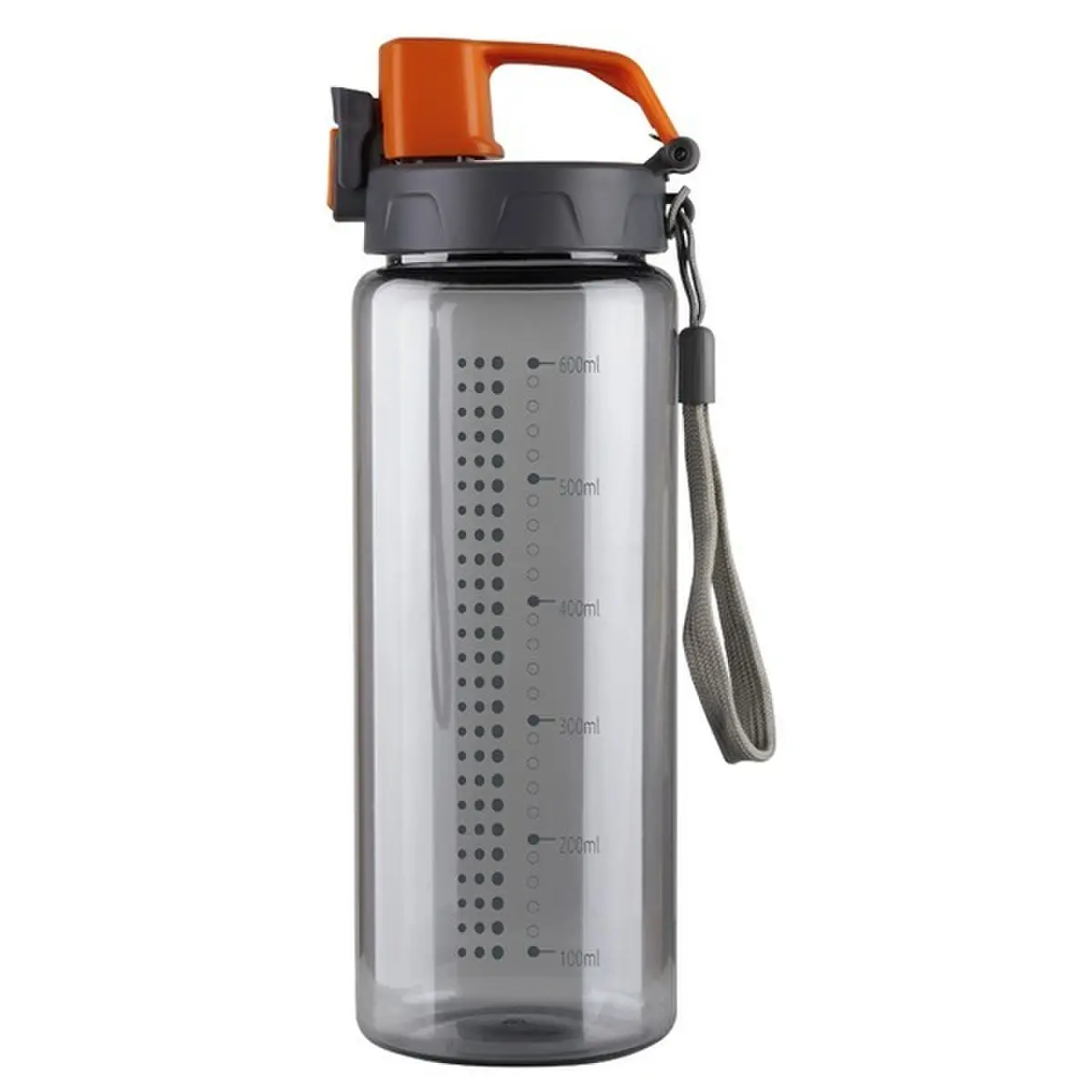 Bidon Feelsogood 700 ml, czarny/szary