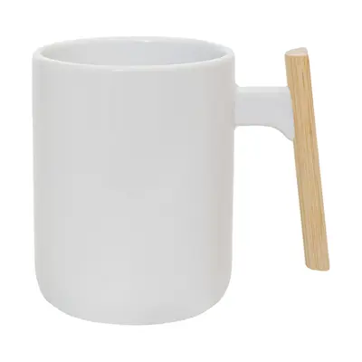Kubek ceramiczny Sento, biały