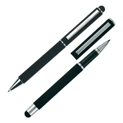 Zestaw piśmienny długopis i pióro kulkowe touch pen soft touch CLAUDIE Pierre Cardin