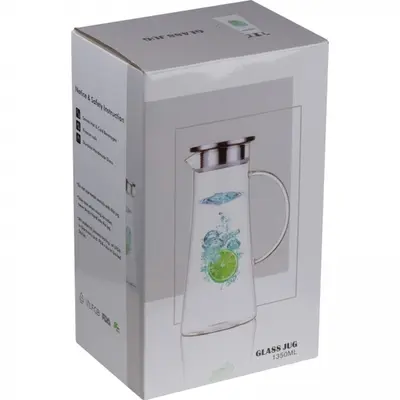 Dzbanek szklany z sitkiem 1350 ml ELLIOTT