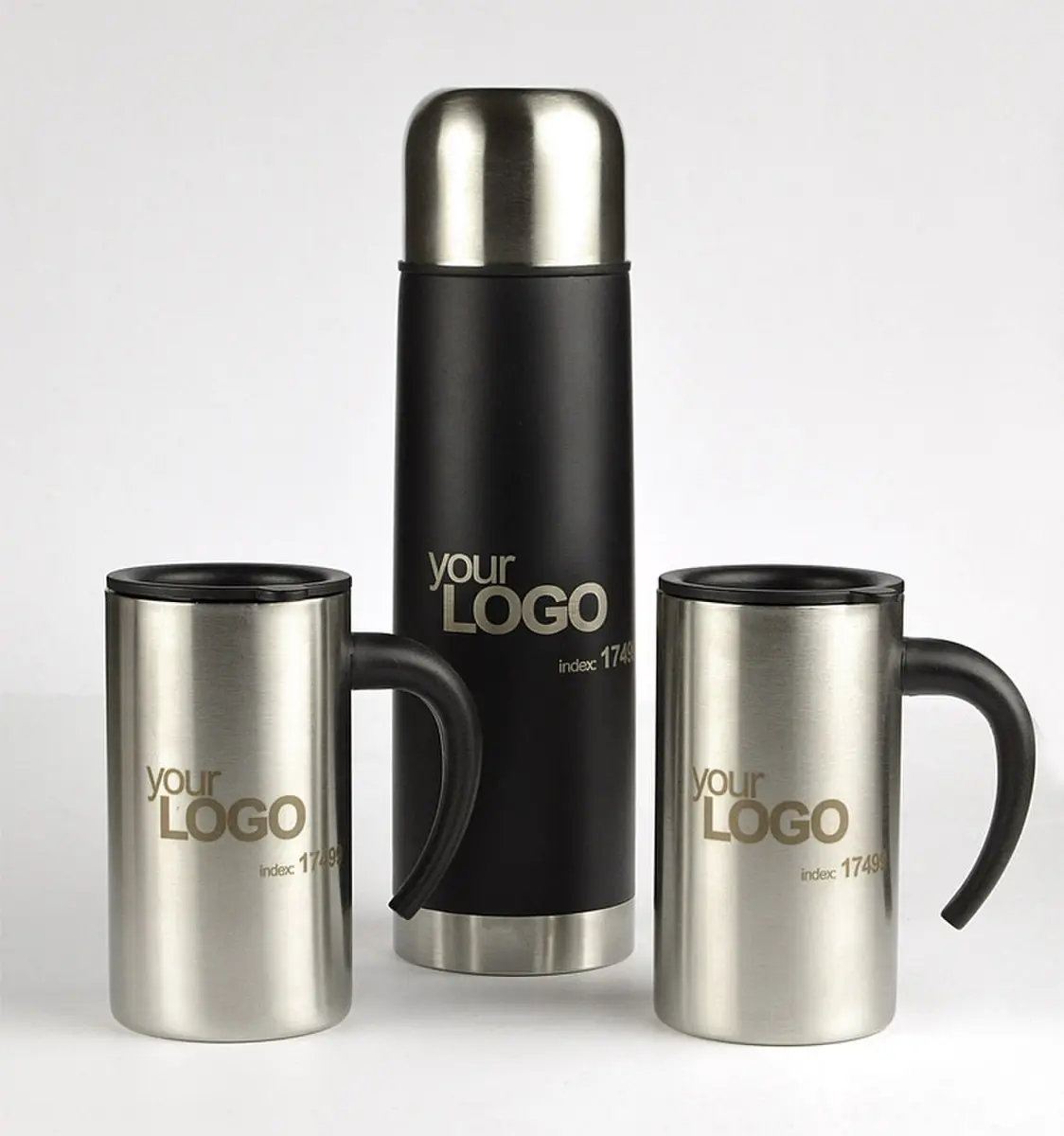 Zestaw upominkowy ACON (Termos 500 ml, 2 kubki 260 ml)