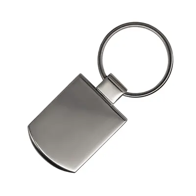 Brelok metalowy Stark, srebrny