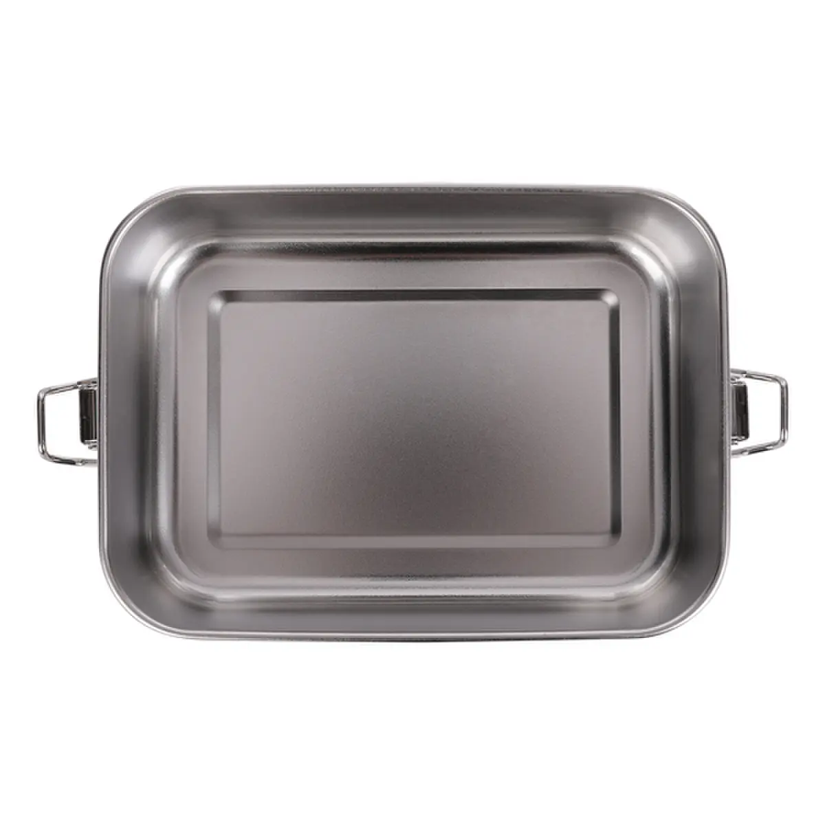 Stalowy lunch box Somerton 800 ml, srebrny
