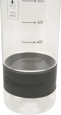 Butelka z tritanu 800 ml KIBO Schwarzwolf