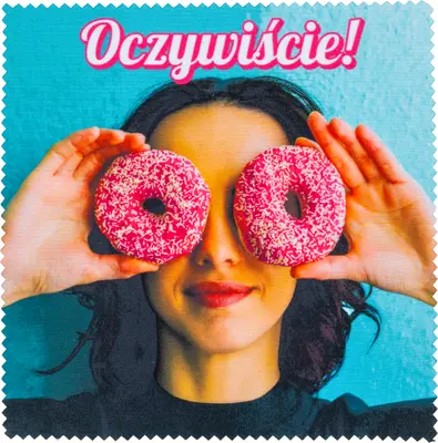 Ściereczka do czyszczenia okularów do sublimacji CHARLIE