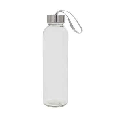 Butelka szklana Aqua Flow 500 ml, transparentny