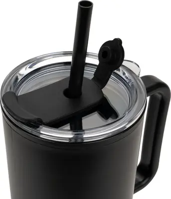 Kubek ze słomką XXL 1200 ml TEODORA