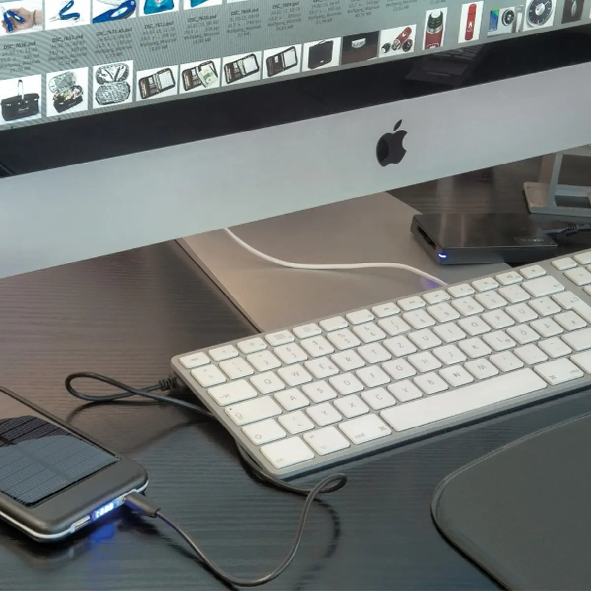 Power bank 4000 mAh solarny LEONARD
