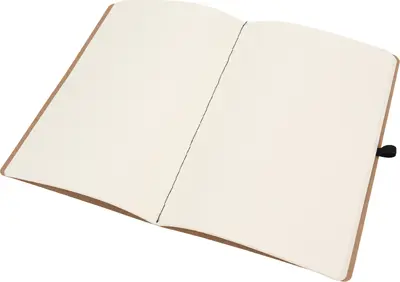 Notatnik A5 z czystymi stronami i długopisem z materiałów z recyklingu CHLOE