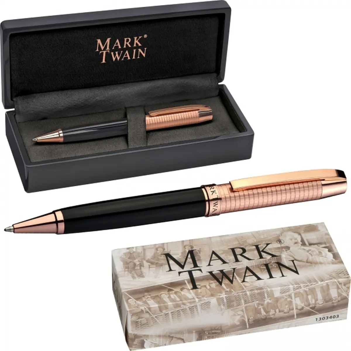 Długopis metalowy Mark Twain QUENTIN
