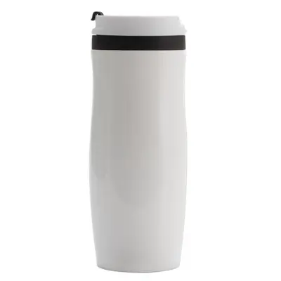 Kubek termiczny Viki 390 ml, czarny/biały